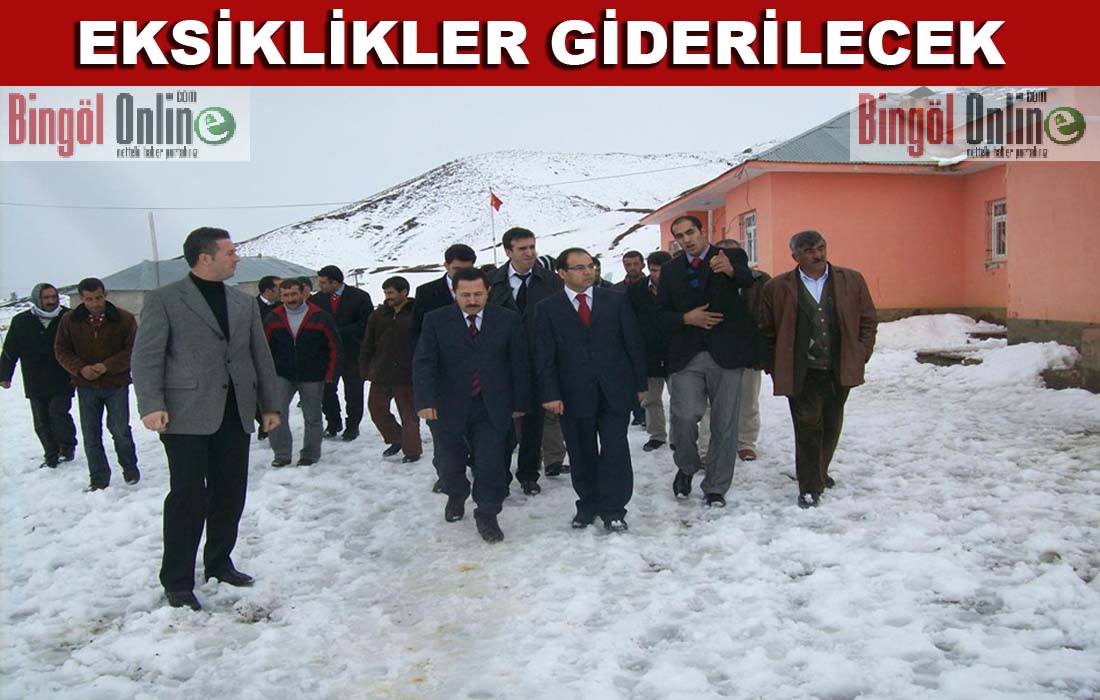 Balkanlıoğlu, köylerin sorunları bizim sorunlarımız