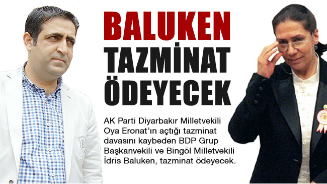 Baluken tazminat ödeyecek