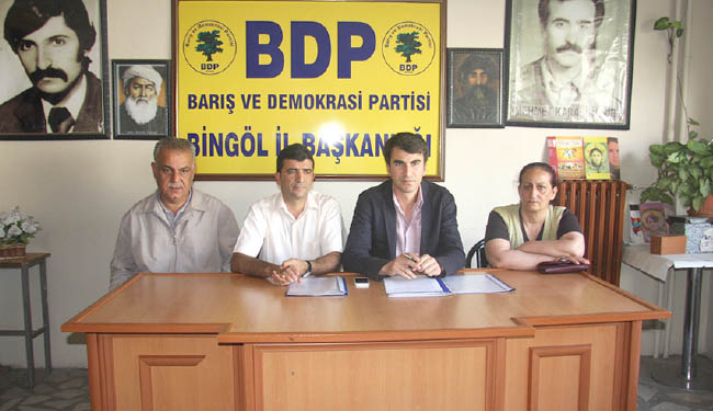 Bdp`nin `çok dilli belediyecilik` önergesine red