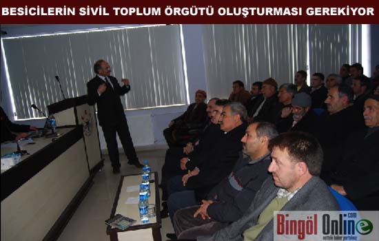 Besiciler, sivil toplum örgütü oluşturması gerekiyor