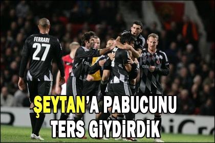 Beşiktaş `şeytan` taşladı