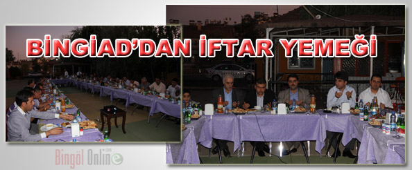 Bingiad`dan iftar yemeği