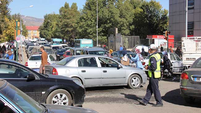 Bingöl`de araç sayısı 36 adet arttı