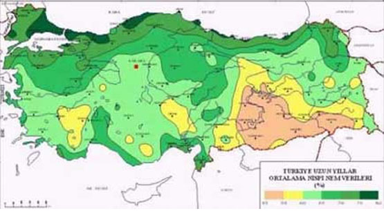 Bingöl`de nem oranı yükseliyor