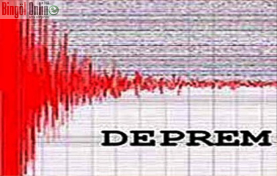 Bingöllüler dün iki depremle uyandı