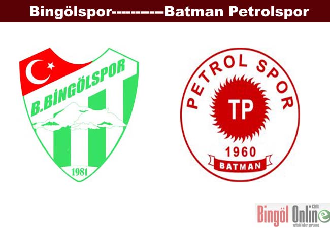 Bingölspor, batman petrolspor`u konuk edecek