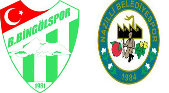 Bingölspor nazilli belediyespor ile karşılaşacak