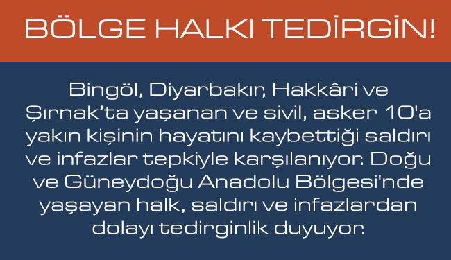 Bölge halkı tedirgin!