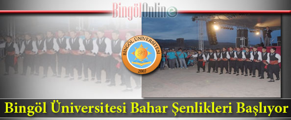 Bü bahar şenlikleri başlıyor