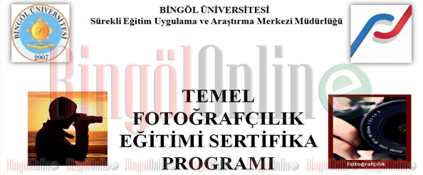 Bü, temel fotoğrafçılık eğitimi verecek