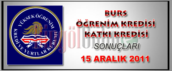 Burs, öğrenim ve katkı kredisi sonuçları açıklanıyor