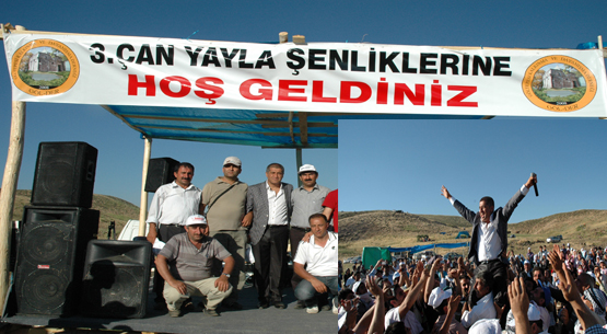 Çanlılar yayla şenliğinde şenlendiler