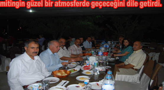 Chp`liler iftarda bir araya geldi