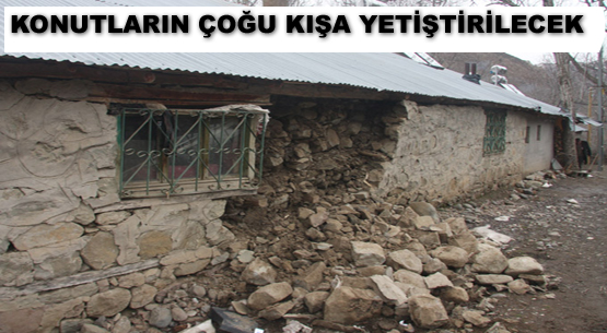 Deprem konutlarının ihalesi yapıldı