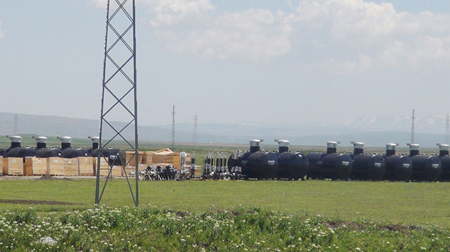 Doğalgaz kazı çalışmaları başladı