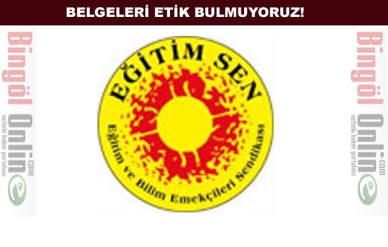 Eğitim-sen: verilen teşekkür belgeleri etik değil!