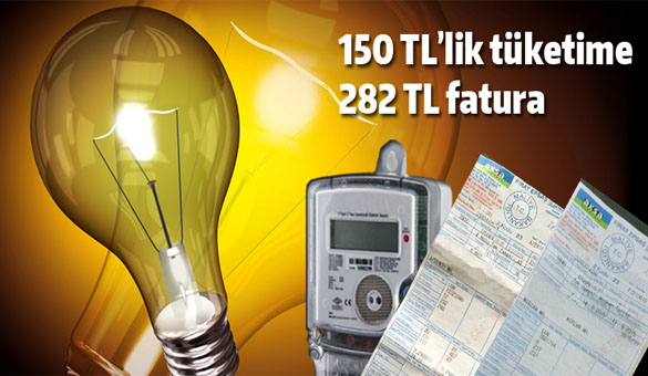 Elektrik değil, fatura çarpıyor!