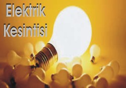 Elektrikler kesilecek