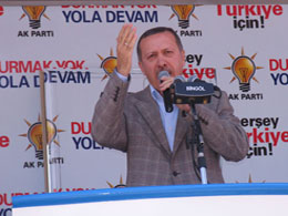 Erdoğan; `tehditlere boyun eğmeyin