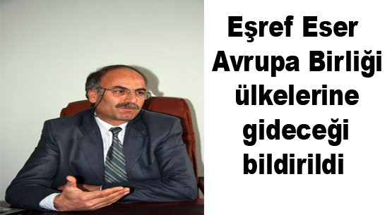 Eser, avrupa`ya gidecek