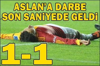 Galatasaray 1-1 istanbul büyükşehir belediyespor