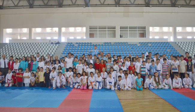 Geleneksel bingöl balı karate turnuvası yapıldı