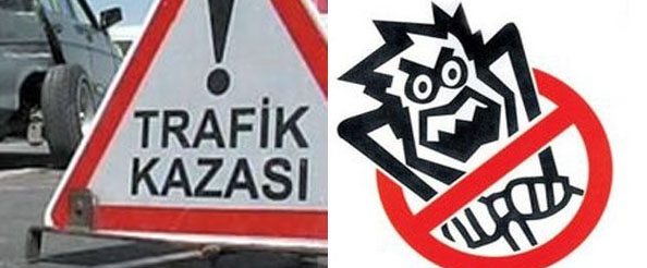 Genç yolunda kaza:1 ölü 3 yaralı