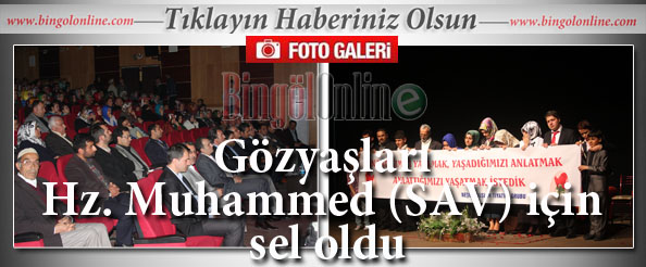 Gözyaşları hz. muhammed (sav) için sel oldu