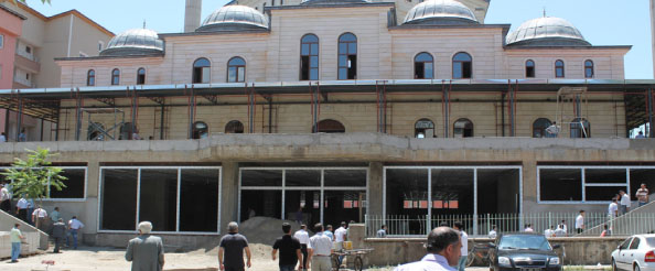 Hacılar camii`inde ilk cuma