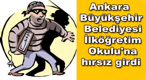 Hırsızlar okul mesaine başladı