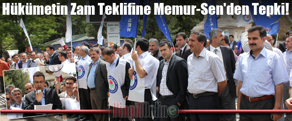 Hükümetin zam teklifine memur-sen`den tepki!