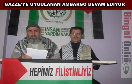 Ihh gazze savaşının yıl dönümünü unutmadı!