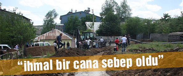 Ihmal bir cana sebep oldu