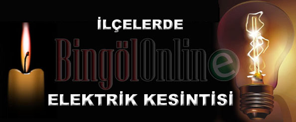 Ilçelerde elektrik kesintisi yapılacak