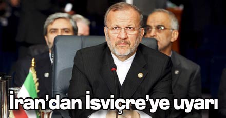 Iran`dan isviçre`ye uyarı