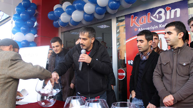 Kalbin ve kaltem`in araba talihlileri beli oldu