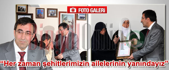 Kalkınma bakanı cevdet yılmaz bingöl`de