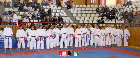 Karate şampiyonası sona erdi