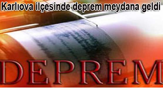 Karlıova`da deprem