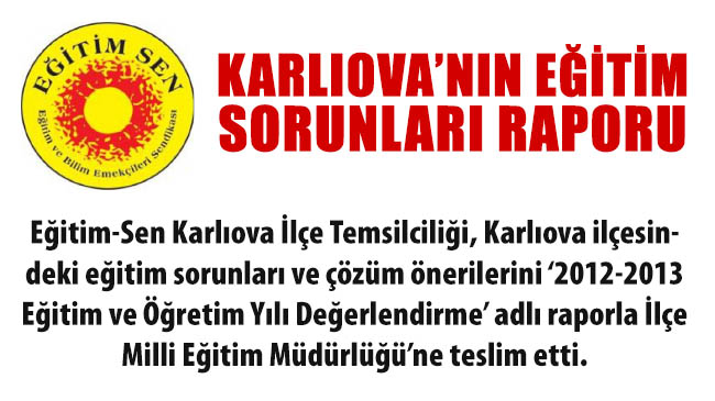 Karlıova`nın eğitim sorunları raporu