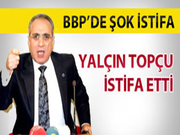 Kaybeden genel başkan istifa etti