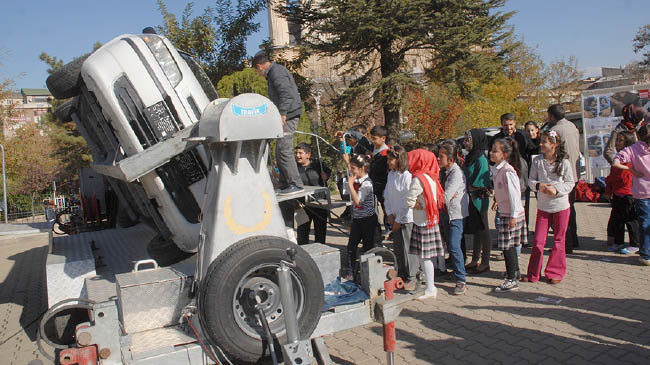 Kaza anını canlı yaşadılar