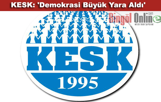 Kesk: `demokrasi büyük yara aldı