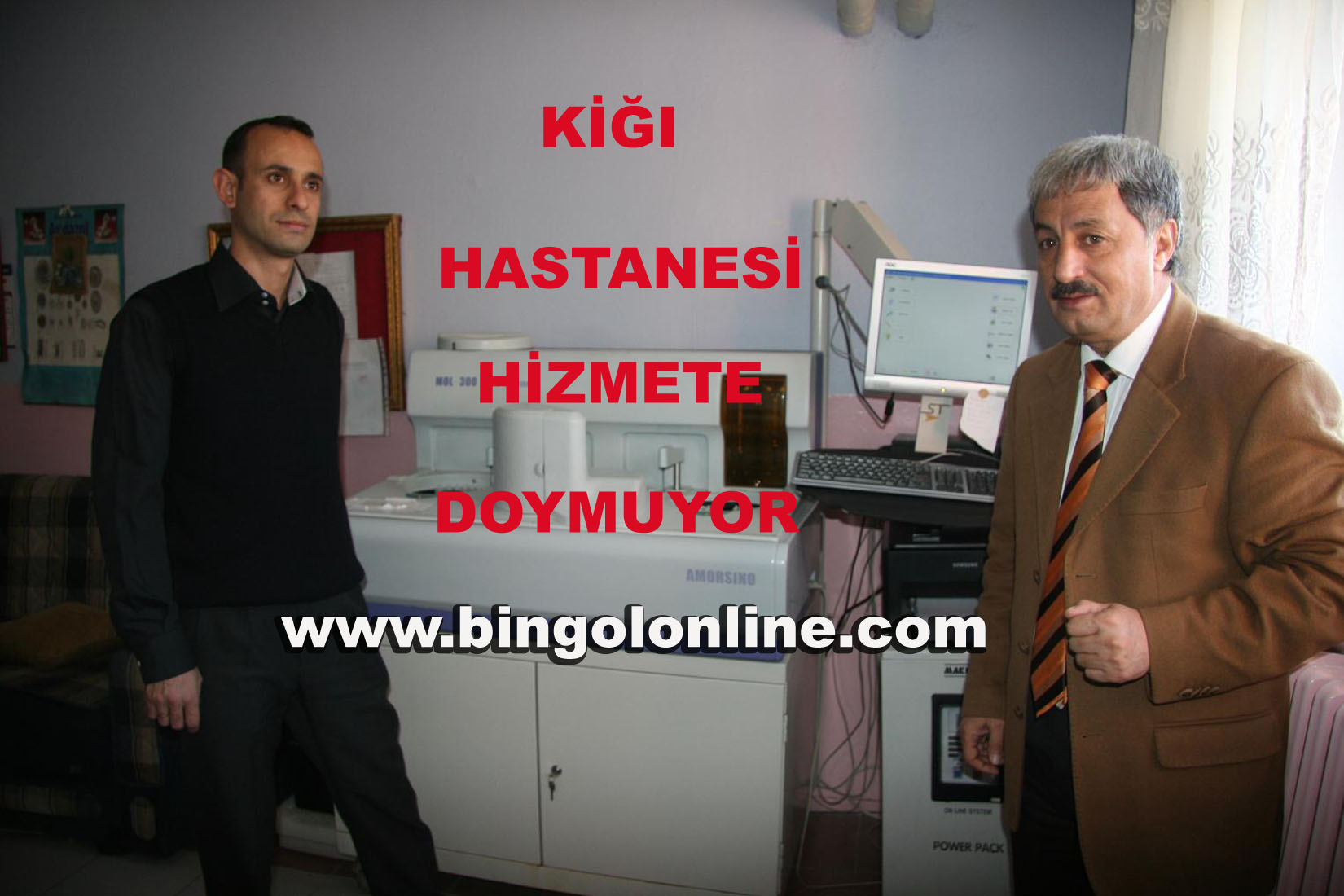 Kiğı hastanesi hizmete doymuyor