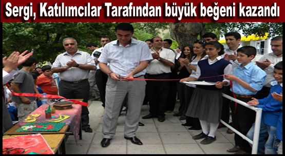 Kiğılı öğrenciler emeklerini sergilediler