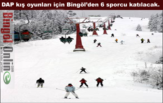 Kış oyunlarına bingöl`den 6 sporcu katılacak