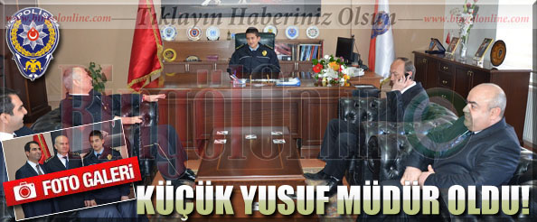 Küçük yusuf müdür oldu!