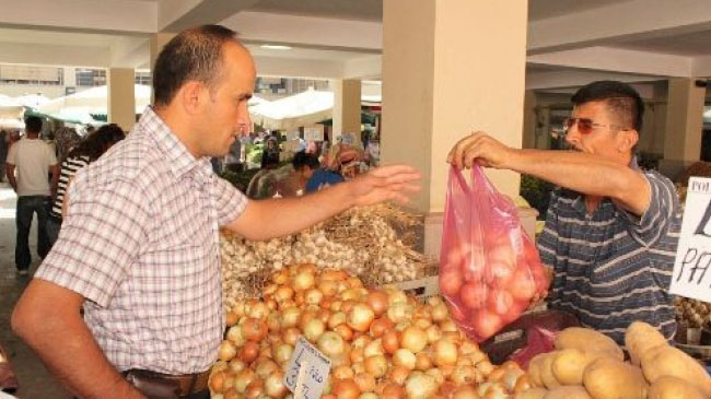 Kuru soğanın fiyatı arttı