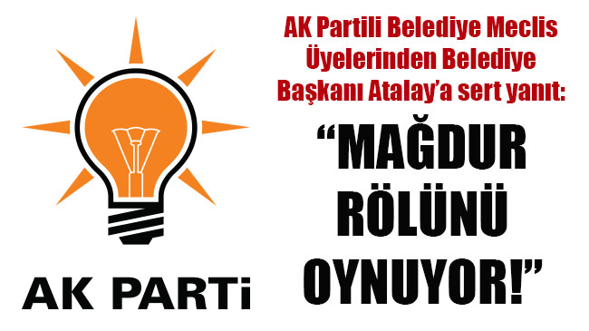 Mağdur rölünü oynuyor!