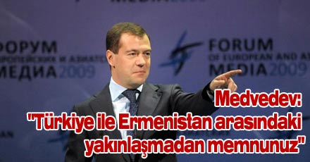 Medvedev memnun